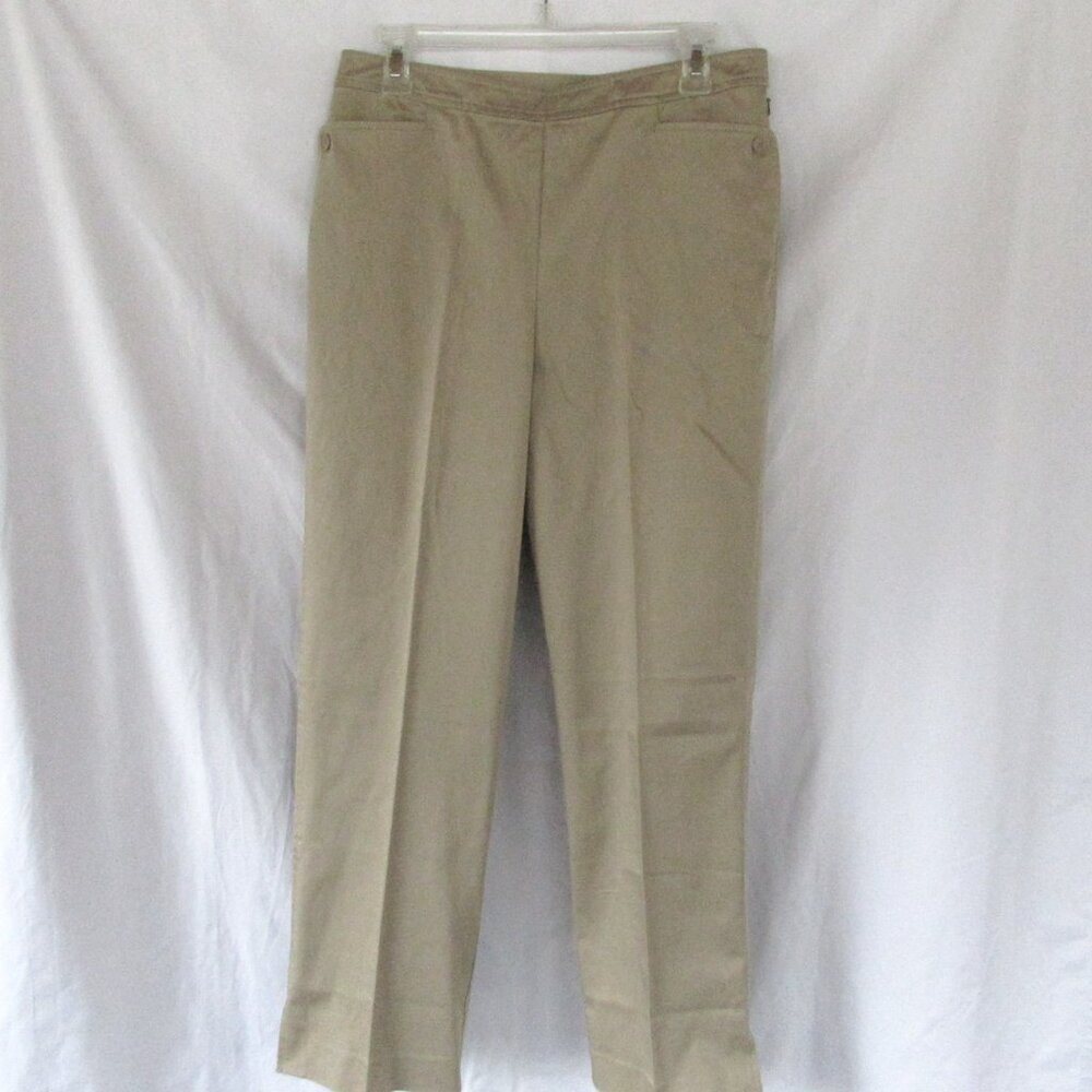 Ann Taylor'spants beige Size 10 straight inseam 28"